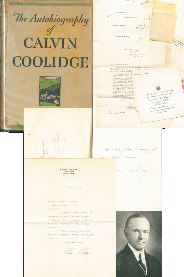 Autobiography of Calvin Coolidge - Book